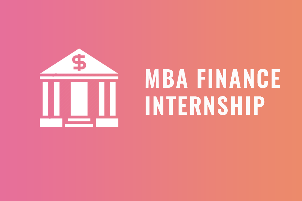 MBA Finance Online Internship