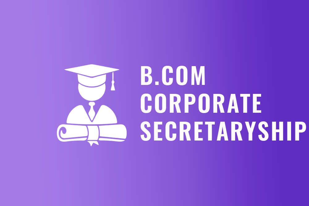 B Corporate Secretaryship Online Internship